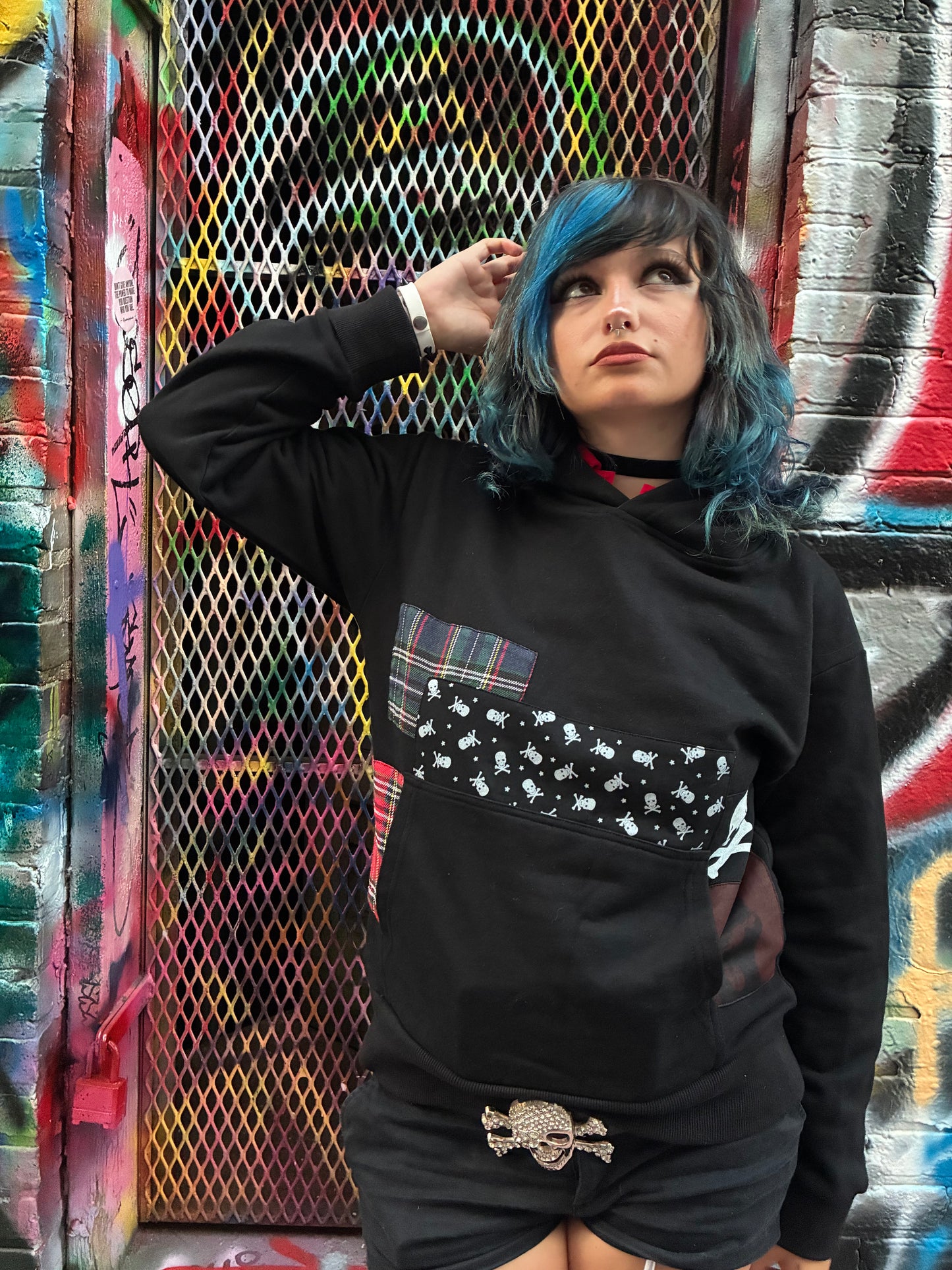 Patchwork Hoodie